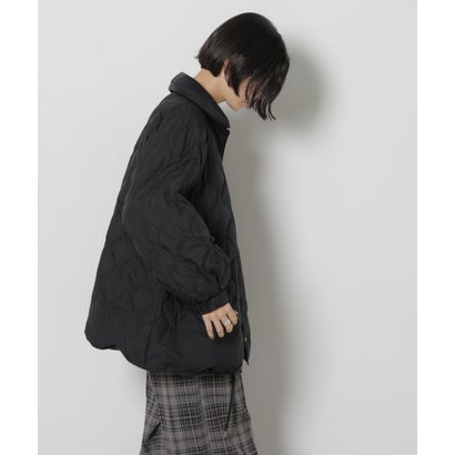 ナノ・ユニバース NANO universe 「“My”西川ダウン（R）」2WAYカラーキルティングダウン （ベージュ）｜詳細画像