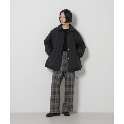 ナノ・ユニバース NANO universe 「“My”西川ダウン（R）」2WAYカラーキルティングダウン （ベージュ）｜詳細画像