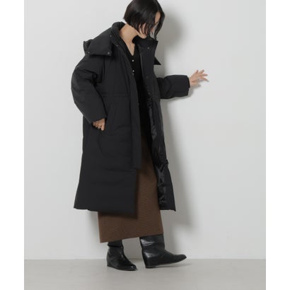ナノ・ユニバース NANO universe 「“My”西川ダウン（R）」バラクラバフードロングダウン （カーキ）｜詳細画像