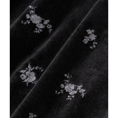 ナノ・ユニバース NANO universe 刺繍ベロアイージーパンツ （D.ベージュ2）｜詳細画像