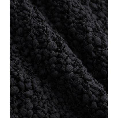 モールヤーンVネックニットベスト （ベージュ）｜詳細画像