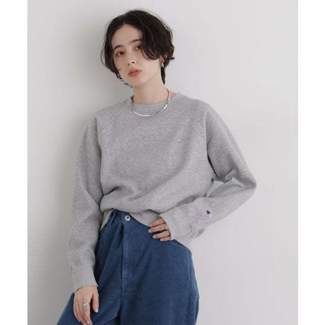RAGLAN SLEEVE SWEATSHIRT （L.グレー1）