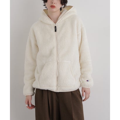 ZIP HOODED JACKET （ブラウン）｜詳細画像