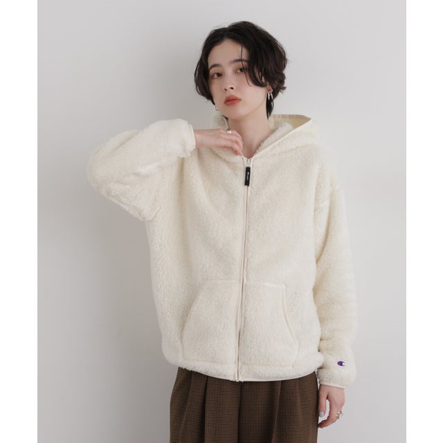ZIP HOODED JACKET （オフホワイト1）