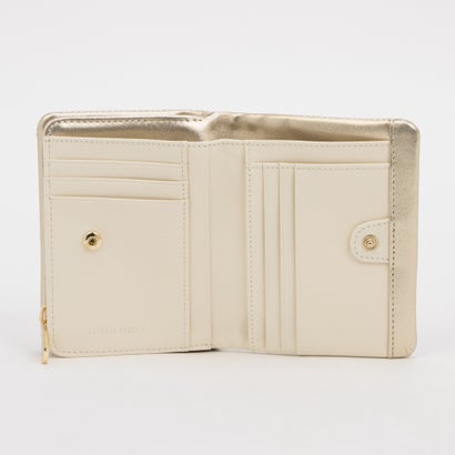 ナチュラルビューティー バッグアンドウォレット NATURAL BEAUTY BAG & WALLET ソワ 2つ折り財布 （ゴールド）｜詳細画像
