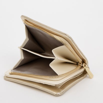 ナチュラルビューティー バッグアンドウォレット NATURAL BEAUTY BAG & WALLET ソワ 2つ折り財布 （ゴールド）｜詳細画像