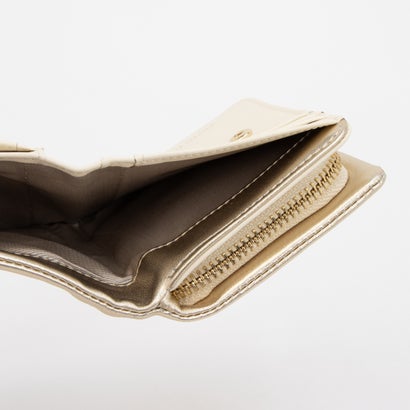ナチュラルビューティー バッグアンドウォレット NATURAL BEAUTY BAG & WALLET ソワ 2つ折り財布 （ゴールド）｜詳細画像