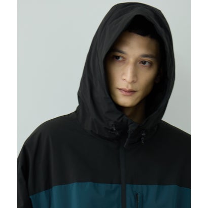 シャットアウター 裏シャギーパーカー （ブルーグリーン）｜詳細画像
