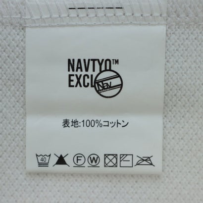 ネイビートーキョー NAVIETOKYO L/S ZIP POLO （WHITE/NAVY）｜詳細画像