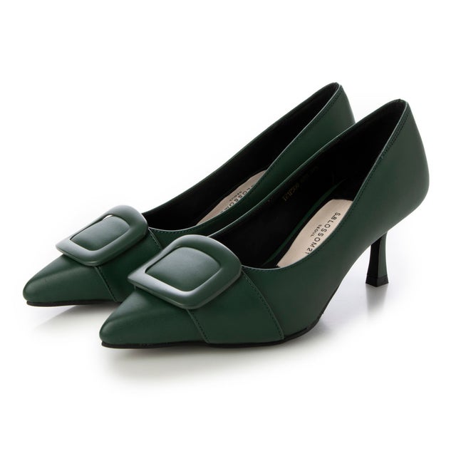 
                    Merlin Pointed Toe Pumps （GREEN）