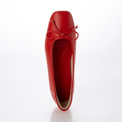 ナチュラルフレックス NATURAL FLEX Ribbon Flat Shoes （RED）｜詳細画像