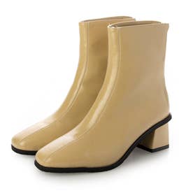 Square Glow Ankle Boots （YELLOW）