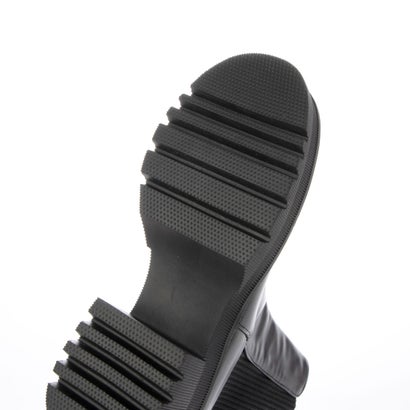 ナチュラルフレックス NATURAL FLEX Back-Knit Chelsea Ankle Boots （BLACK）｜詳細画像