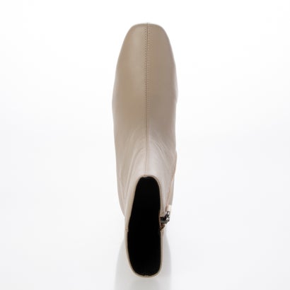 ナチュラルフレックス NATURAL FLEX Unique Chunky Heel Ankle Boots （BEIGE）｜詳細画像