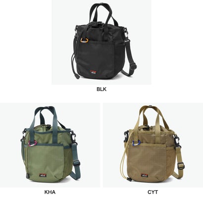 ショルダーバッグ メンズ レディース ブランド ナイロン 小さめ 軽量 2WAY SPEAKEASY コラボ ツールバッグ NANGA×SPEAKEASY TOOL BAG N2600-3N094Z （KHA）｜詳細画像
