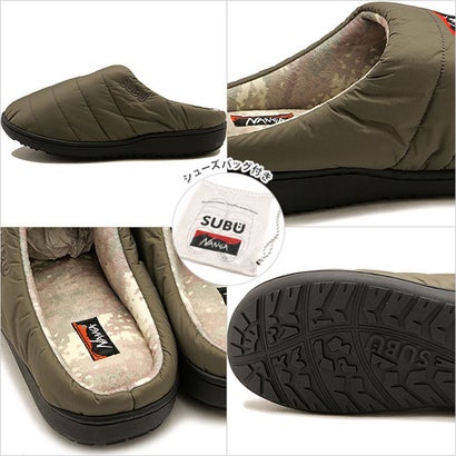× SUBU AURORA TEX WINTER SANDAL M.GRY [NA2443-3E105-A FW24] （M.GRY）｜詳細画像