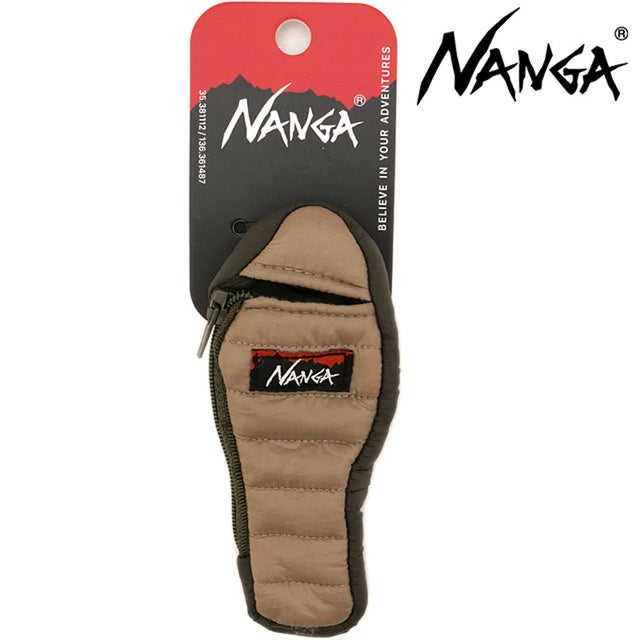 MINI SLEEPING BAG KEY HOLDER BEG [N2532-3K038Z] （BEG）