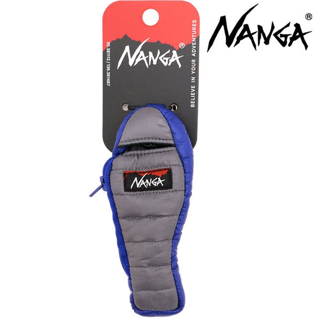 MINI SLEEPING BAG KEY HOLDER BLU [N2532-3K038Z] （BLU）