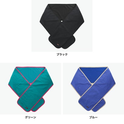 マフラー メンズ レディース フリース 秋冬 ブランド おしゃれ 防寒 秋 冬 軽い 軽量 アウトドア マイクロフリース 通気性 速乾性 エアウォーム フリースマフラー N2630-3E078A （グリーン）｜詳細画像