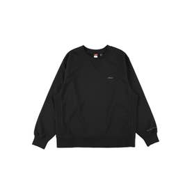 DRY MIX TERRY CREW SWEAT （BLK）
