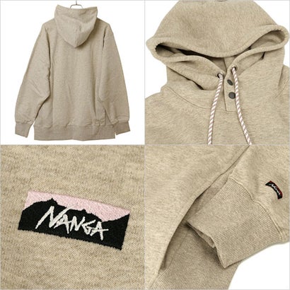 ECO HYBRID MINI BOX LOGO EMBROIDERY SWEAT HOODIE OML [NW2441-1F014] （OML）｜詳細画像
