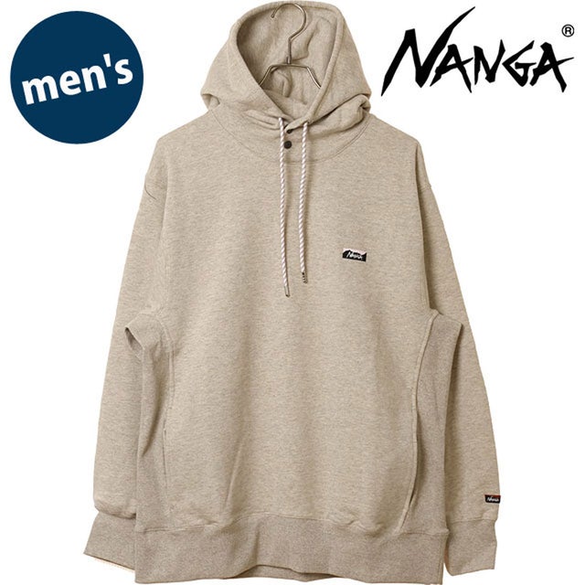 ECO HYBRID MINI BOX LOGO EMBROIDERY SWEAT HOODIE OML [NW2441-1F014] （OML）