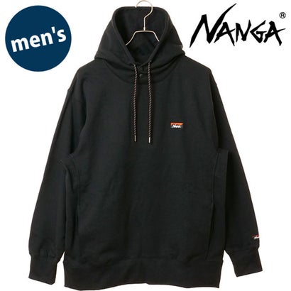 ECO HYBRID MINI BOX LOGO EMBROIDERY SWEAT HOODIE P.BLK [NW2441-1F014] （P.BLK）｜詳細画像