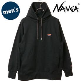 ECO HYBRID MINI BOX LOGO EMBROIDERY SWEAT HOODIE P.BLK [NW2441-1F014] （P.BLK）