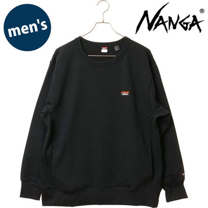 ECO HYBRID MINI BOX LOGO EMBROIDERY SWEATSHIRT P.BLK [NW2441-1F013] （P.BLK）｜詳細画像