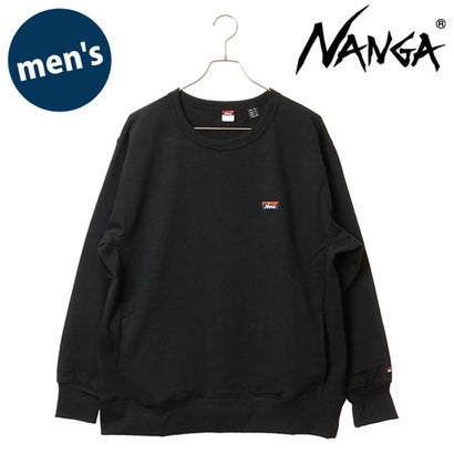 ECO HYBRID MINI BOX LOGO EMBROIDERY SWEATSHIRT P.BLK [NW2441-1F013] （P.BLK）｜詳細画像
