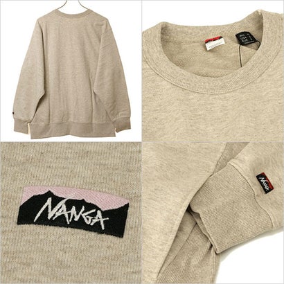 ECO HYBRID MINI BOX LOGO EMBROIDERY SWEATSHIRT OML [NW2441-1F013] （OML）｜詳細画像