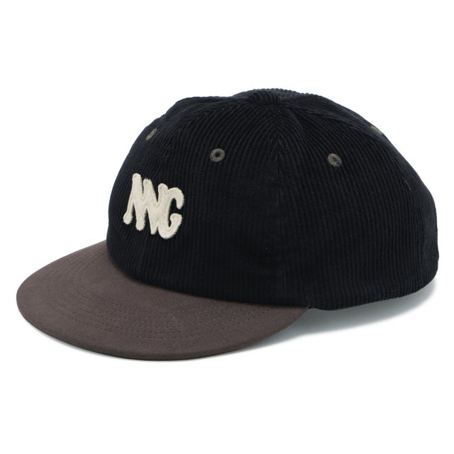 キャップ 帽子 コーデュロイ NNG ロゴキャップ メンズ レディース CORDUROY NNG LOGO CAP N2620-3A068A （ブラック）