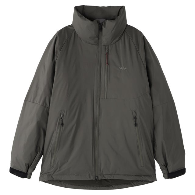 ダウン ジャケット アウター オーロラテックス スタンドカラー メンズ レディース 秋冬 ブランド ND2441-1A002 （ミッドグレー）
