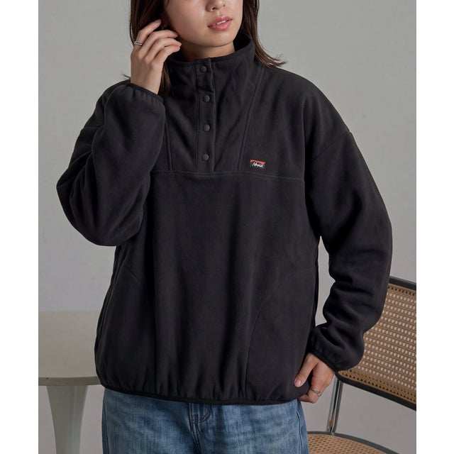 AIR WARM FLEECE TOPS W （ブラック）