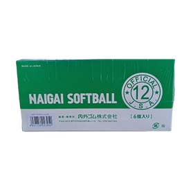 /ソフトボールケンテイ12インチ 6球入 （-）