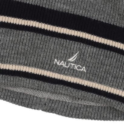 LINE KNIT BEANIE （GRAY）｜詳細画像