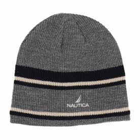 LINE KNIT BEANIE （GRAY）