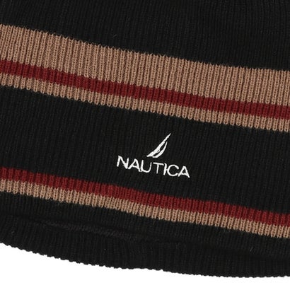 LINE KNIT BEANIE （BLACK）｜詳細画像