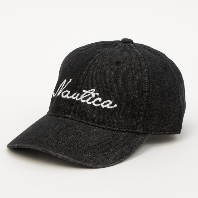 LIGHT DENIM WASHED CAP （BLACK）