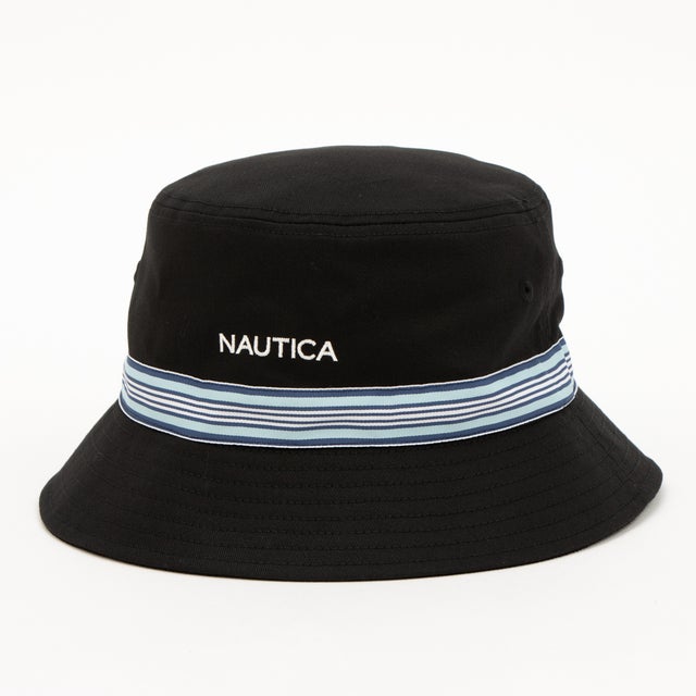 REVERSIBLE BUCKET HAT （BLACK）