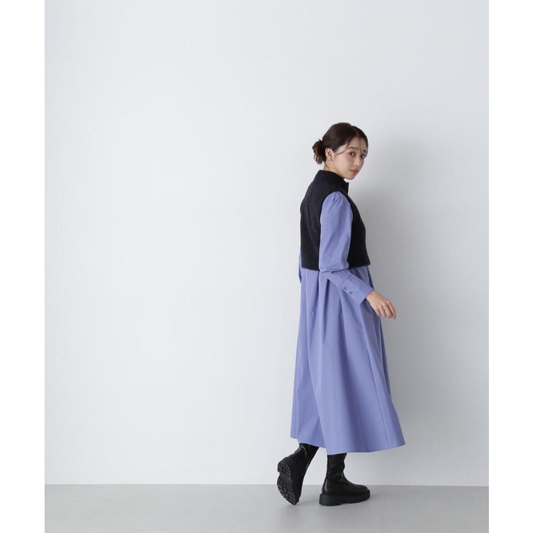 ナチュラルビューティーベーシック NATURAL BEAUTY BASIC ラメニット 