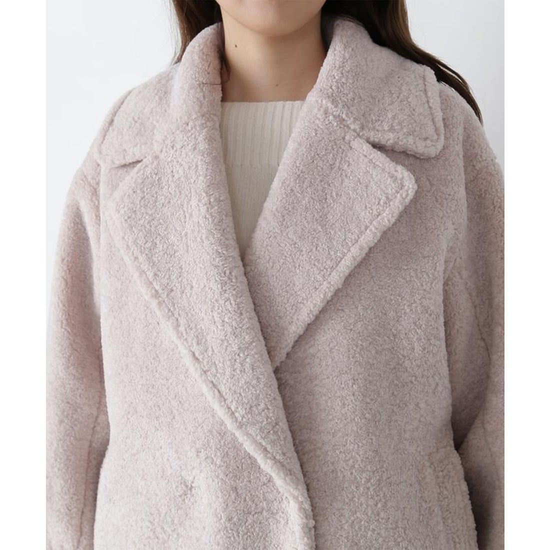 ナチュラルビューティーベーシック NATURAL BEAUTY BASIC ボアハーフ 