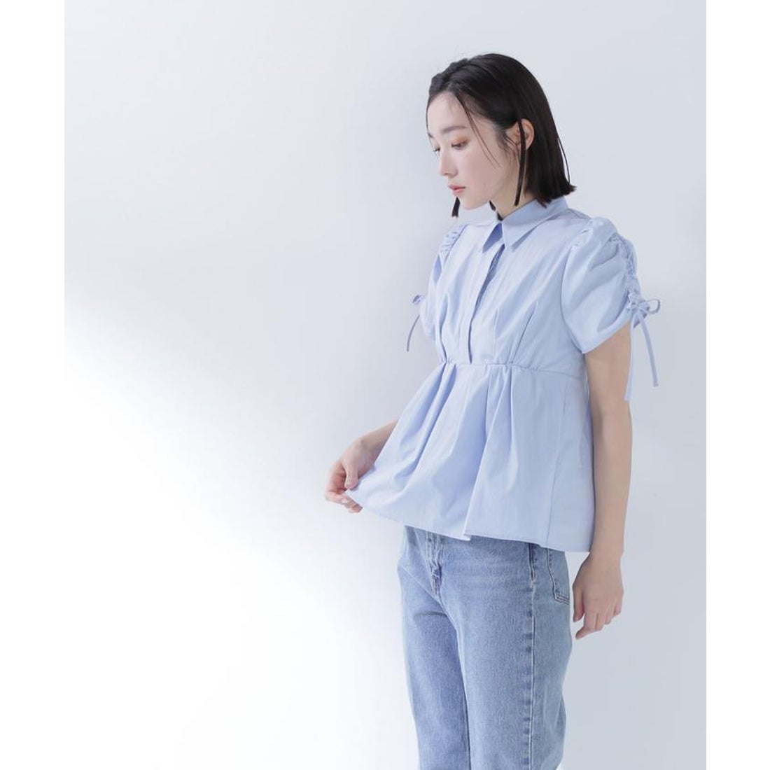 ナチュラルビューティーベーシック NATURAL BEAUTY BASIC ギャザー 