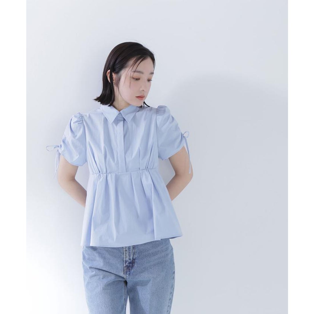 ナチュラルビューティーベーシック NATURAL BEAUTY BASIC ギャザー 