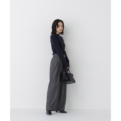 ナチュラルビューティーベーシック NATURAL BEAUTY BASIC ベーシックタートルニット （ピンク）｜詳細画像