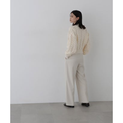 ナチュラルビューティーベーシック NATURAL BEAUTY BASIC ポコポコニット （グレー）｜詳細画像