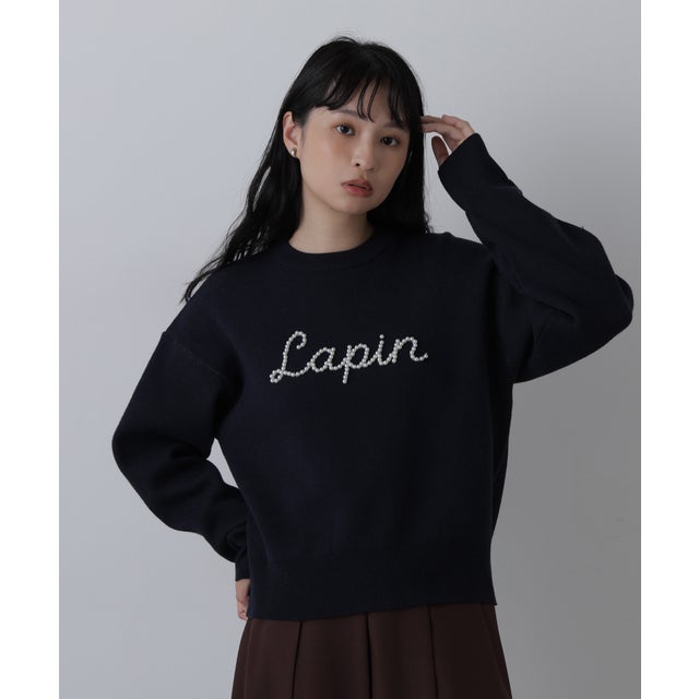 パールロゴニット （ネイビー）