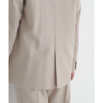 ナチュラルビューティーベーシック NATURAL BEAUTY BASIC ダブルブレストボクシーシセットアップ （ライトグレー2）｜詳細画像