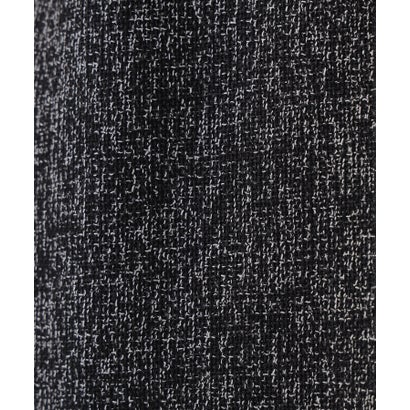 ナチュラルビューティーベーシック NATURAL BEAUTY BASIC ベルト付Vネックジャンスカ （ブラックミックス2）｜詳細画像