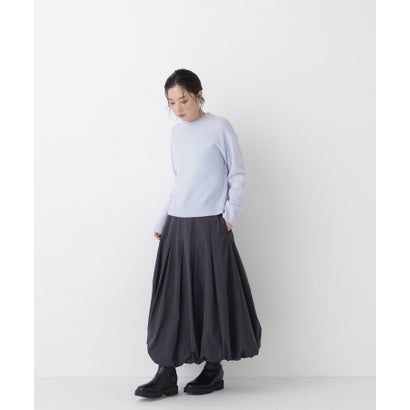 ナチュラルビューティーベーシック NATURAL BEAUTY BASIC タックバルーンスカート （スミクロ1）｜詳細画像